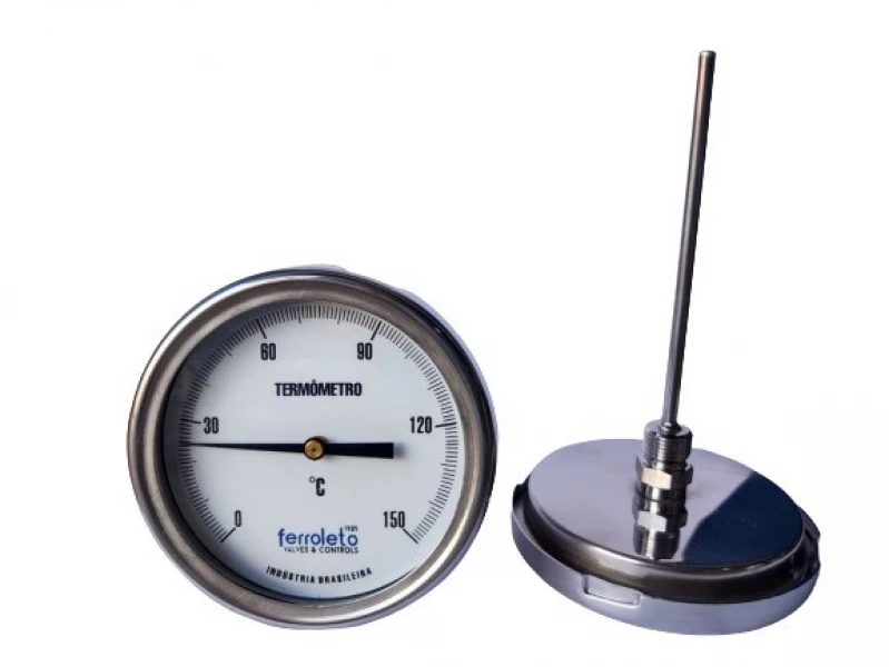 manômetro de temperatura