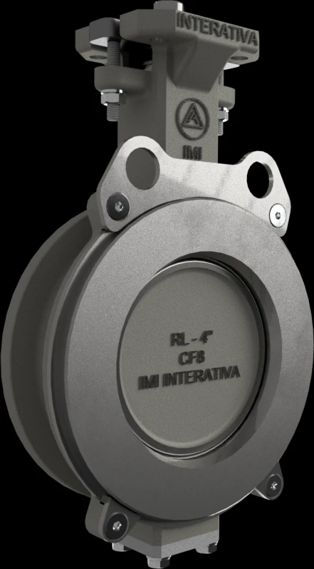 válvula borboleta inox