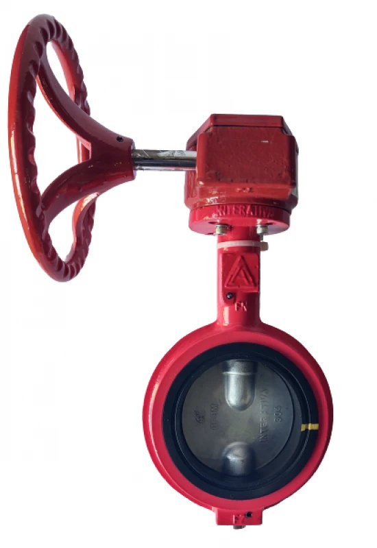 válvula borboleta interativa