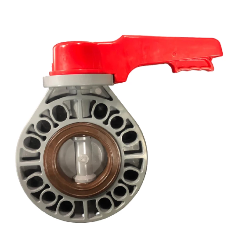 válvula borboleta pvc