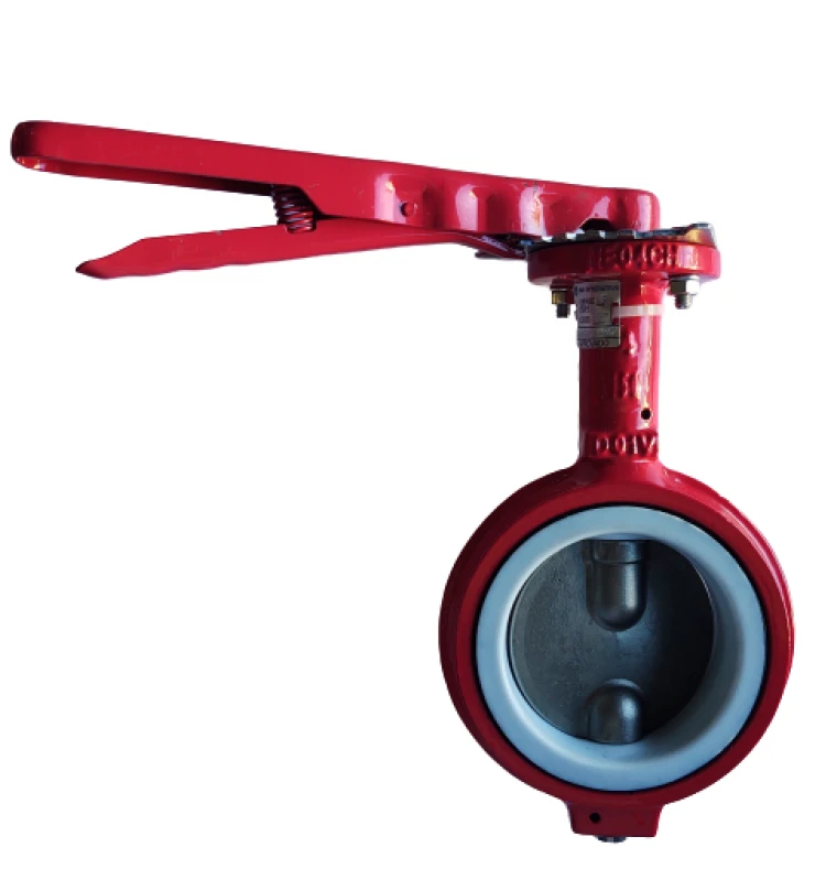 válvula borboleta wafer 4