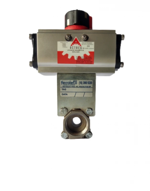 válvula esfera automática