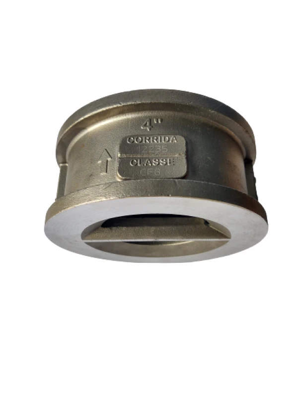 válvula retenção dupla portinhola